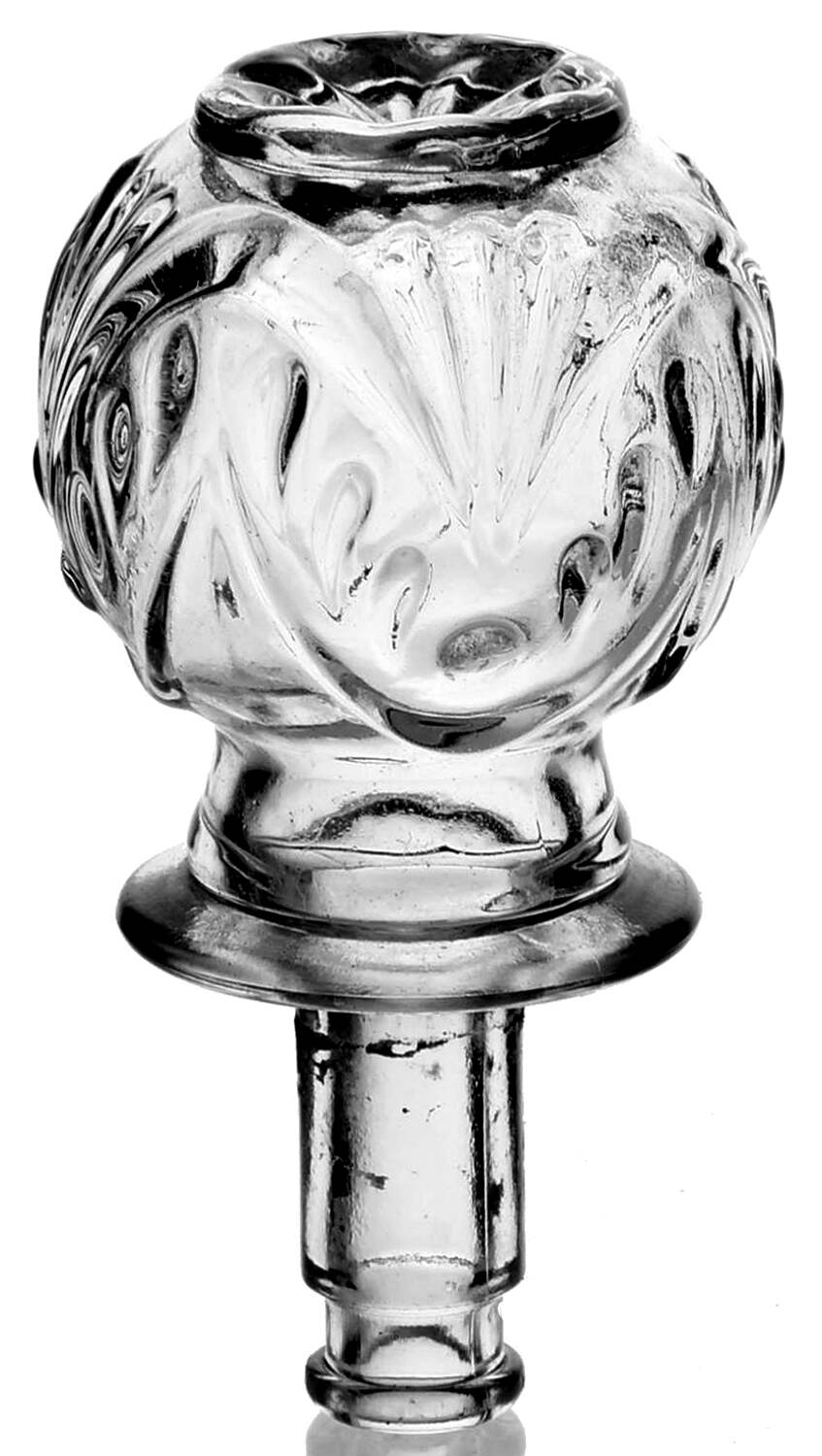 Medallion Clear Stopper for Decanter by Anchor Hocking-1