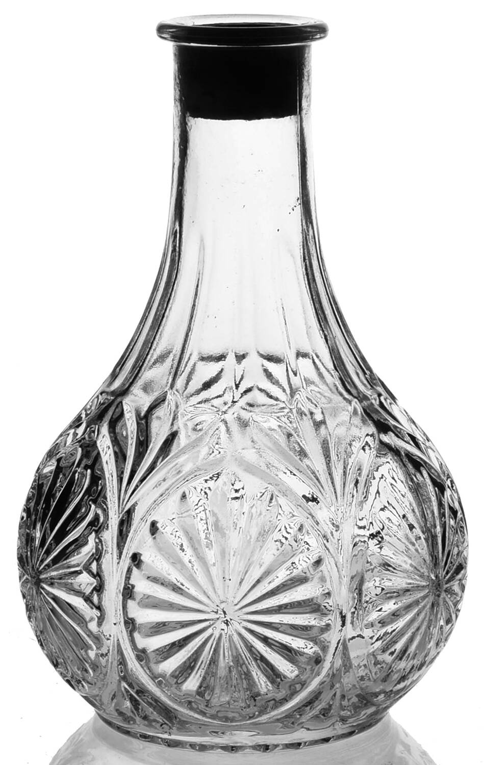 Medallion Clear Decanter No Stopper by Anchor Hocking-1