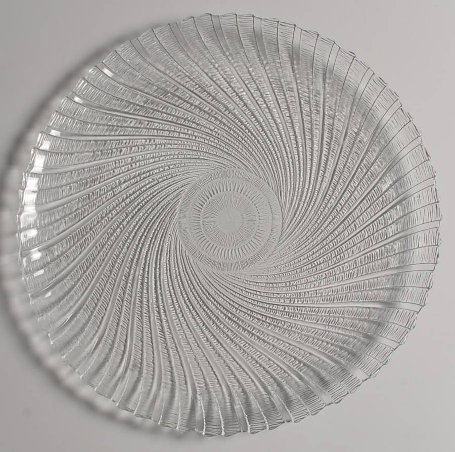 Seabreeze 12" Sandwich Plate by Arcoroc-1