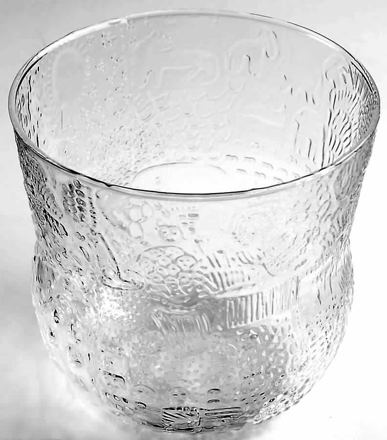 Fauna Clear 5" Round Bowl by Arabia Crystal-1