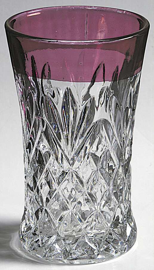 Prescut Pineapple Ruby Flash 8 Oz Flat Tumbler by Anchor Hocking-1