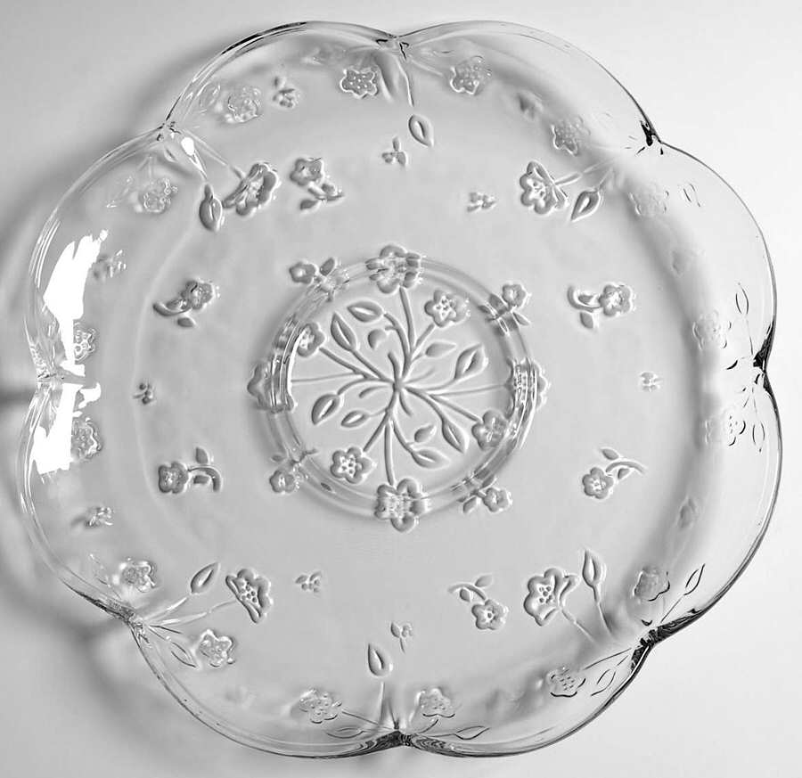 Savannah Clear Tray for Chip & Dip Set by Anchor Hocking-1