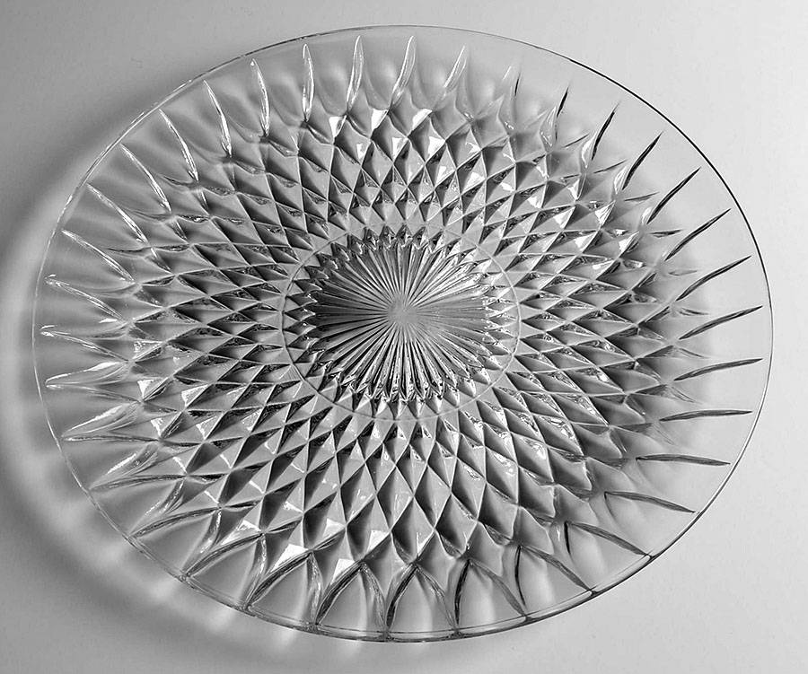 Crown Point 14" Torte Plate by Anchor Hocking-1