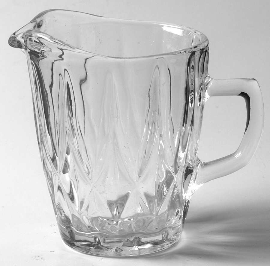 Crown Point Creamer by Anchor Hocking-1
