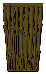 Tahiti Brown 12 Oz Flat Tumbler by Anchor Hocking-1