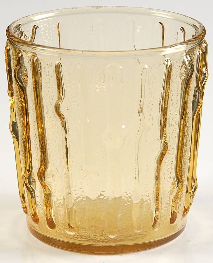 Tahiti Honey Gold Juice Glass by Anchor Hocking-1