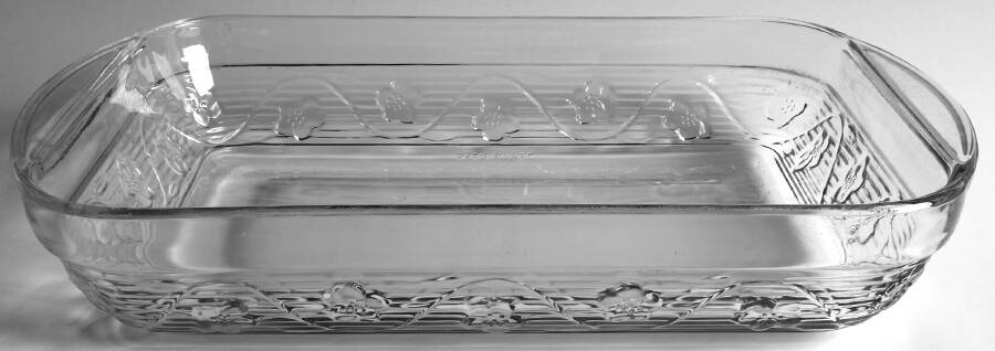 Avalon Clear Rectangular Baker by Anchor Hocking-1