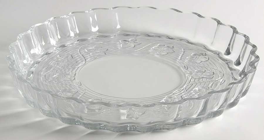 Avalon Clear 10" Quiche by Anchor Hocking-1