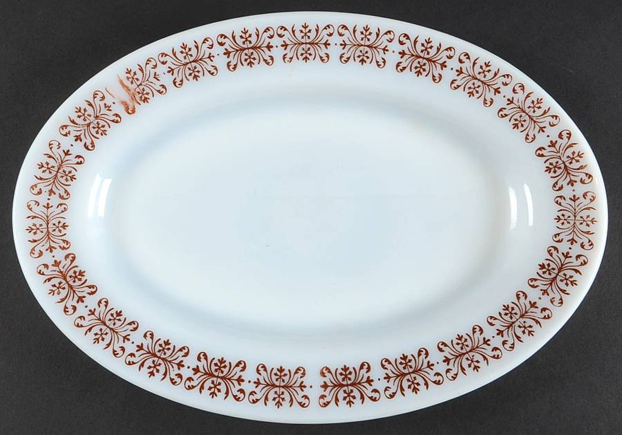 AHC20 11" Oval Platter by Anchor Hocking-1