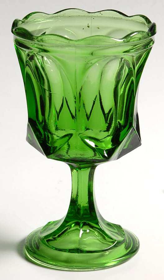 Fairfield Spearmint Green Footed Candleholder Votive by Anchor Hocking-1