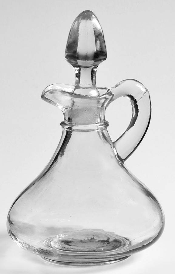 Presence Clear Small Cruet & Stopper by Anchor Hocking-1