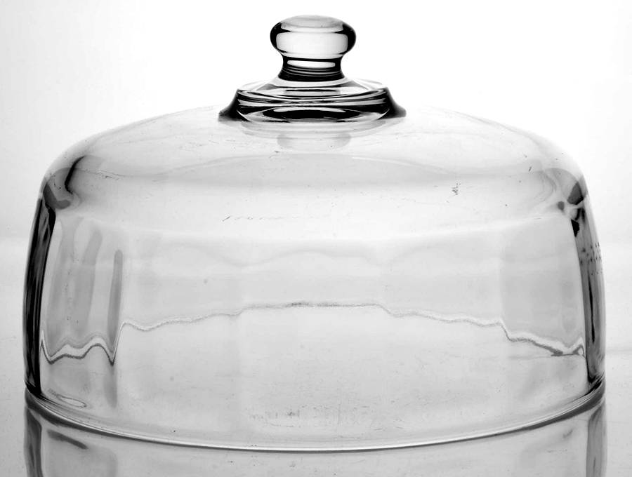 Presence Clear Glass Dome for 11" Cake Stand by Anchor Hocking-1