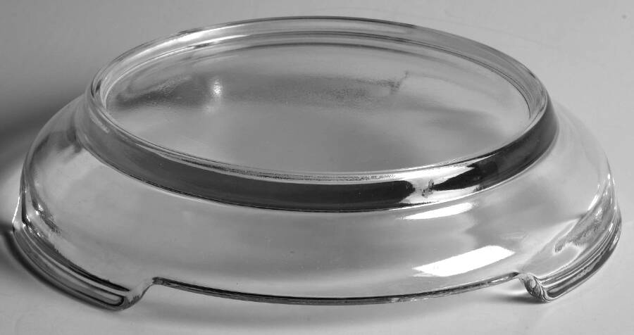 Presence Clear Punch Bowl Stand by Anchor Hocking-1