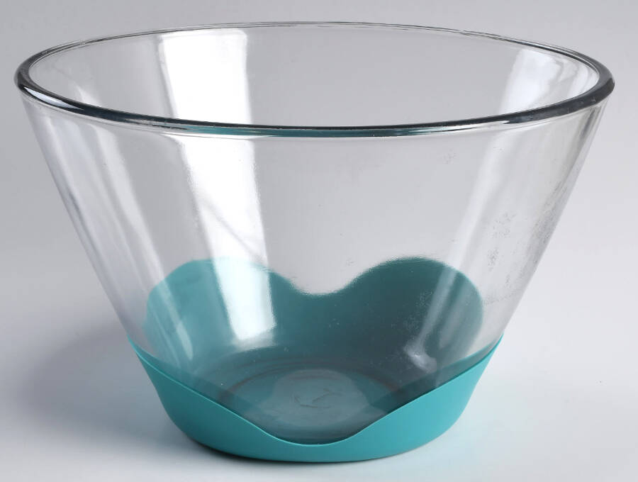 Presence Clear Punch Bowl with Skid Guard by Anchor Hocking-1