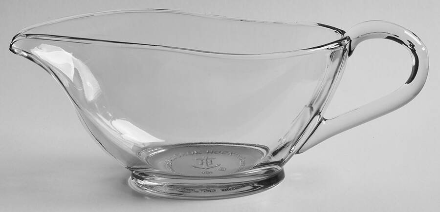 Presence Clear Gravy Boat by Anchor Hocking-1