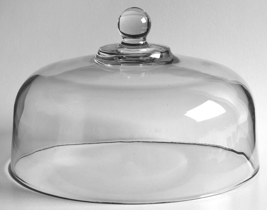 Presence Clear Glass Dome for 13" Cake Stand by Anchor Hocking-1