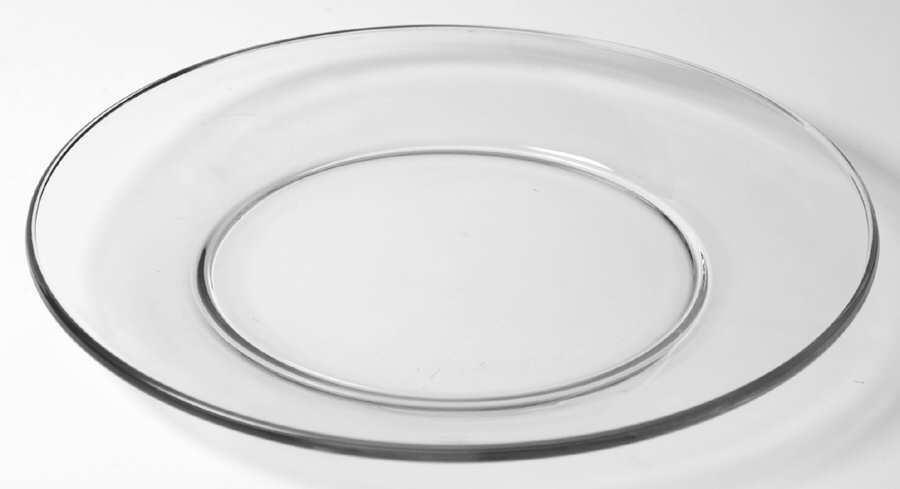 Presence Clear Dinner Plate by Anchor Hocking-1