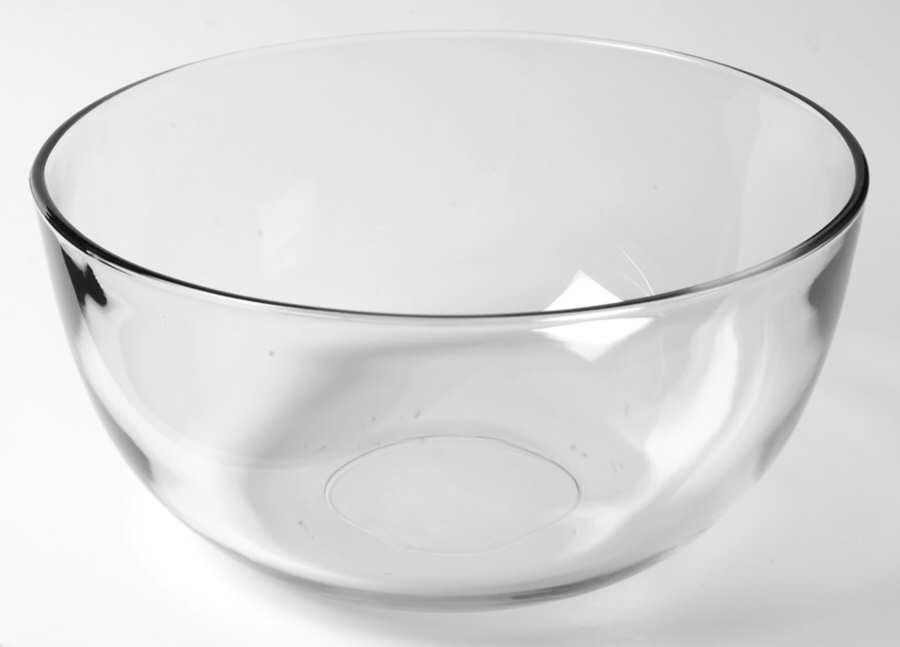 Presence Clear 8" Round Bowl by Anchor Hocking-1