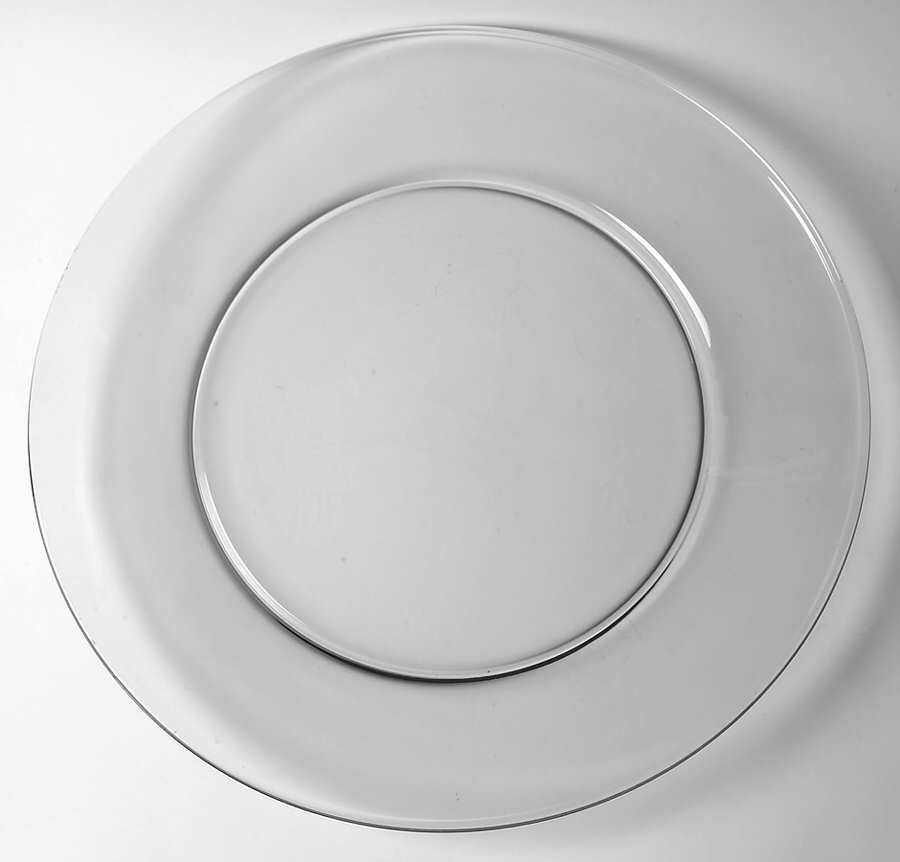 Presence Clear 13" Service Plate by Anchor Hocking-1
