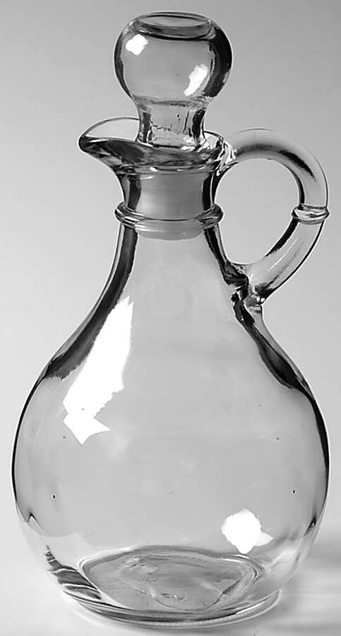 Presence Clear Cruet & Stopper by Anchor Hocking-1