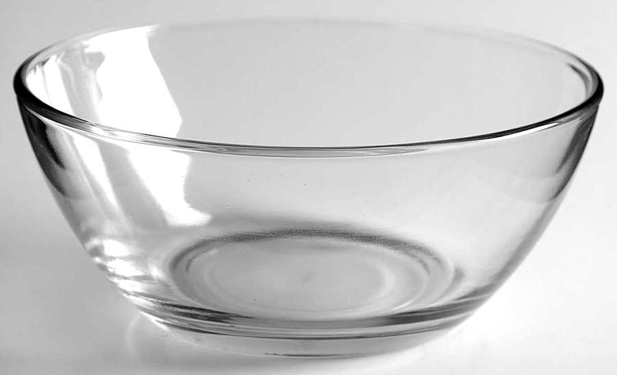 Presence Clear Bowl for Chip & Dip Set by Anchor Hocking-1