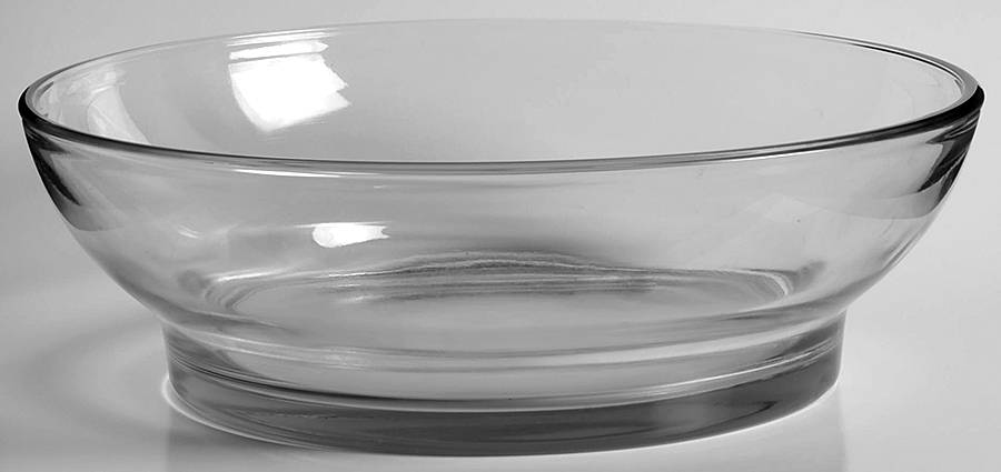 Presence Clear 9" Round Serving Bowl by Anchor Hocking-1