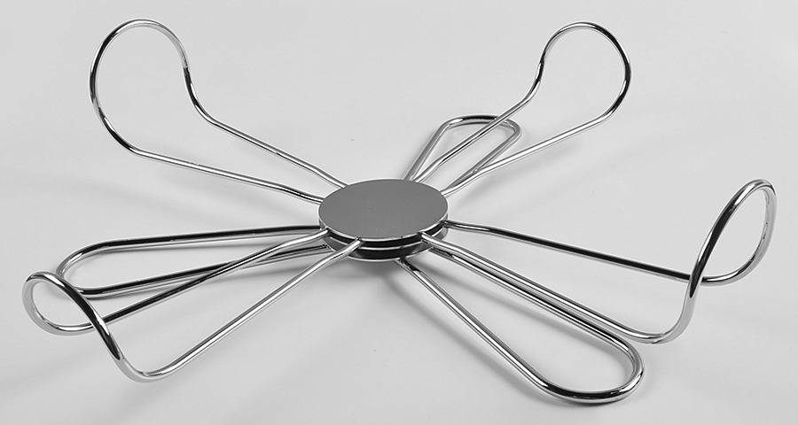 Presence Clear Lazy Susan Metal Base by Anchor Hocking-1