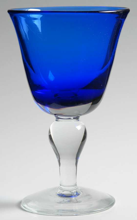 Salute Cobalt Blue Wine Glass by Artland-1