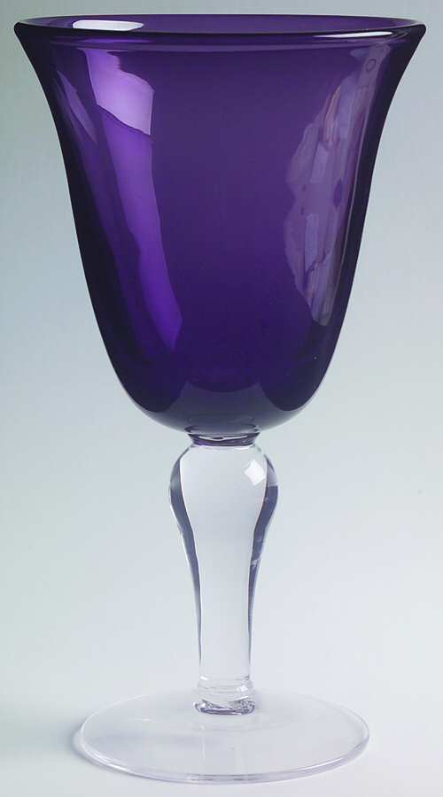 Salute Plum Water Goblet by Artland-1