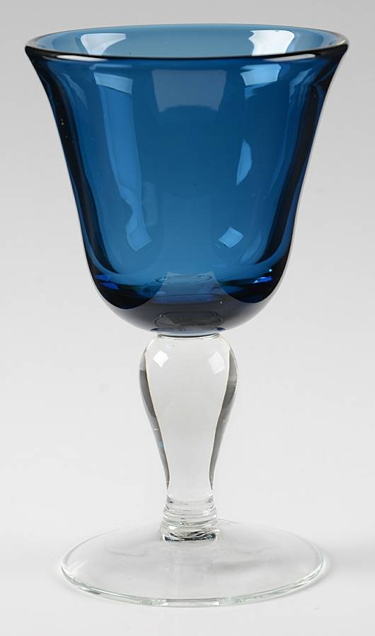 Salute Slate Blue Wine Glass by Artland-1