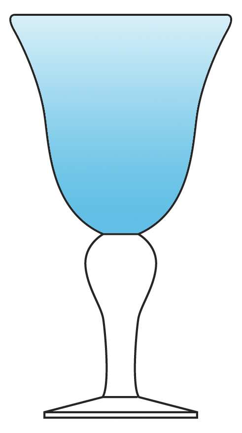Salute Turquoise Water Goblet by Artland-1