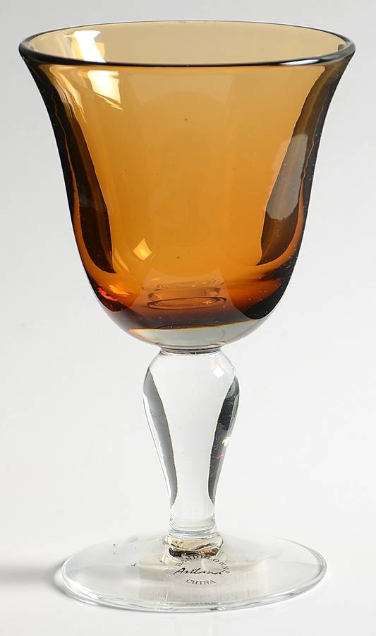 Salute Amber Wine Glass by Artland-1