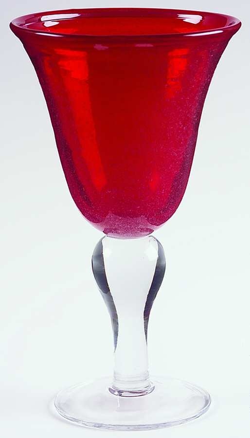 Fizz Ruby Water Goblet by Artland-1
