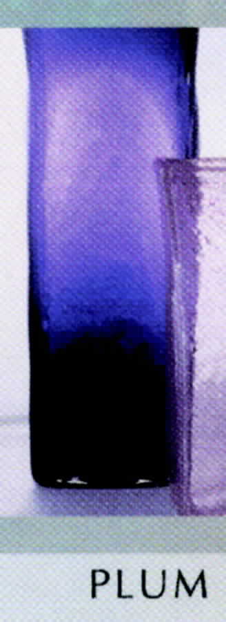 Fizz Plum 12" Square Vase by Artland-1