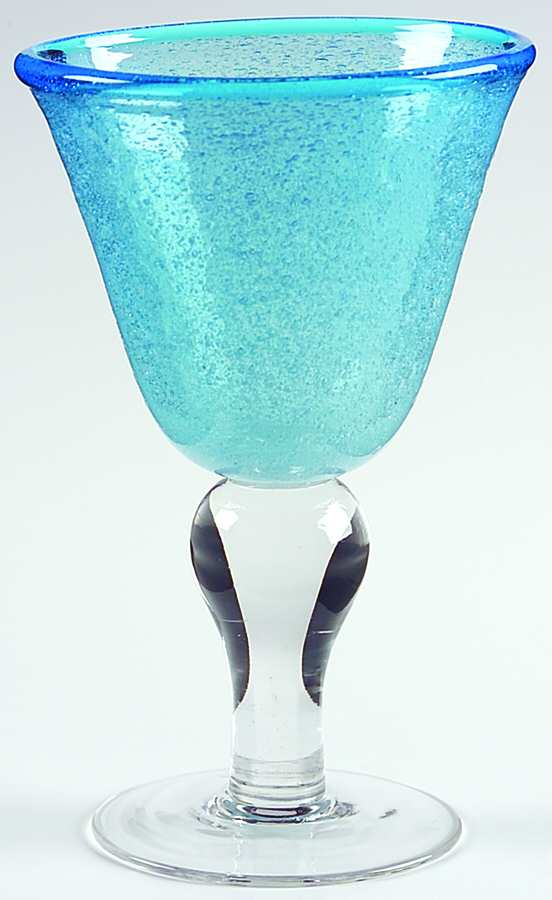 Fizz Aqua Wine Glass by Artland-1