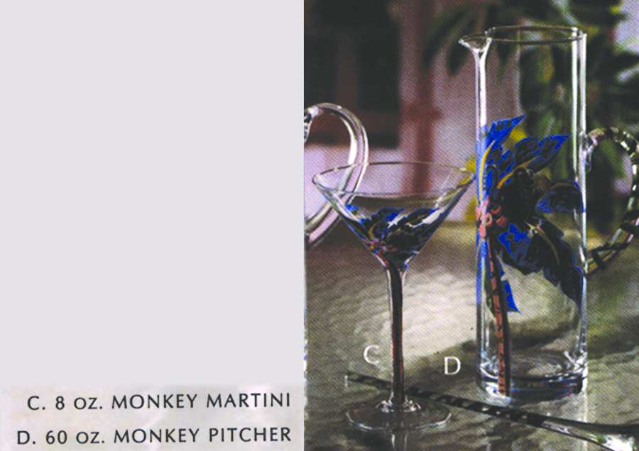 Monkey Business Martini Pitcher with Stirrer by Artland-1