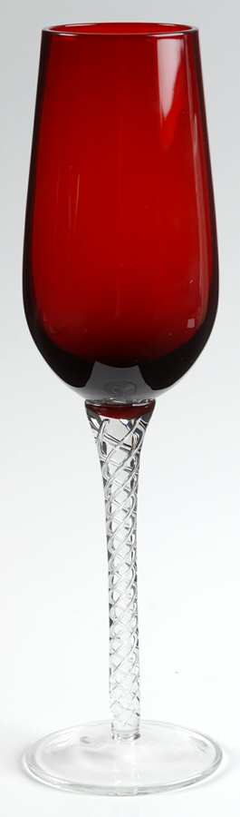Braid Ruby Fluted Champagne by Artland-1