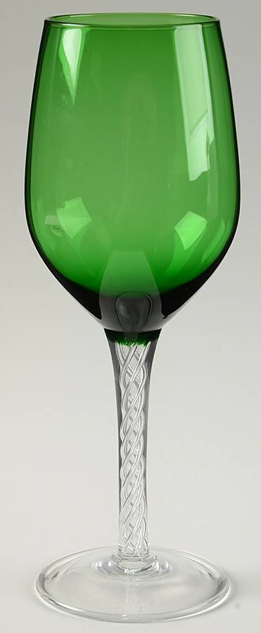 Braid Sage Water Goblet by Artland-1
