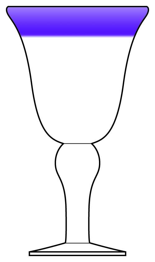Horizon Plum Water Goblet by Artland-1