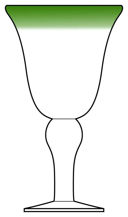 Horizon Sage Water Goblet by Artland-1