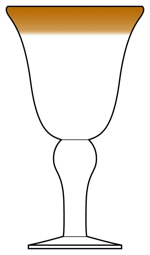 Horizon Amber Water Goblet by Artland-1