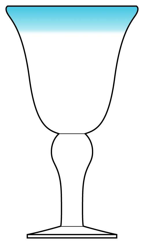 Horizon Turquoise Water Goblet by Artland-1