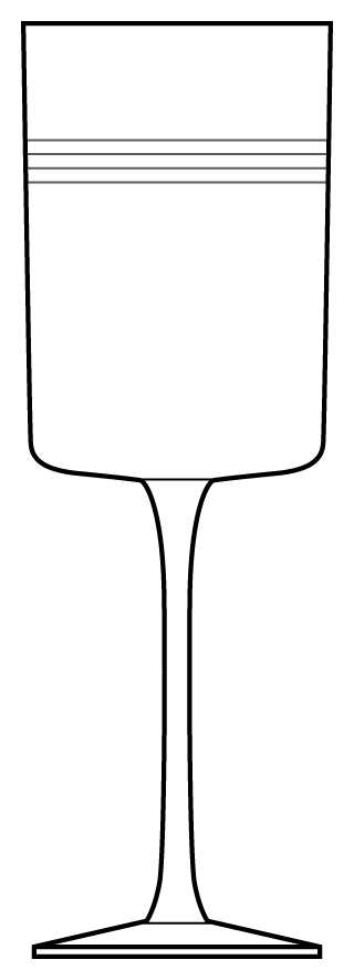 Concentrix Water Goblet by Artland-1