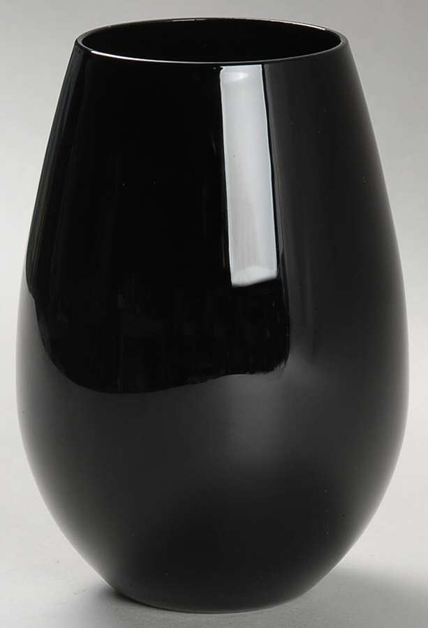 Midnight Black Tall Stemless Wine by Artland-1