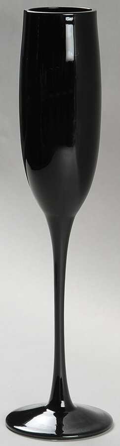 Midnight Black Fluted Champagne by Artland-1