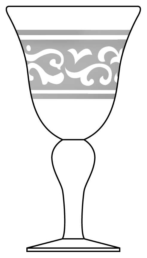 Renaissance Clear Water Goblet by Artland-1