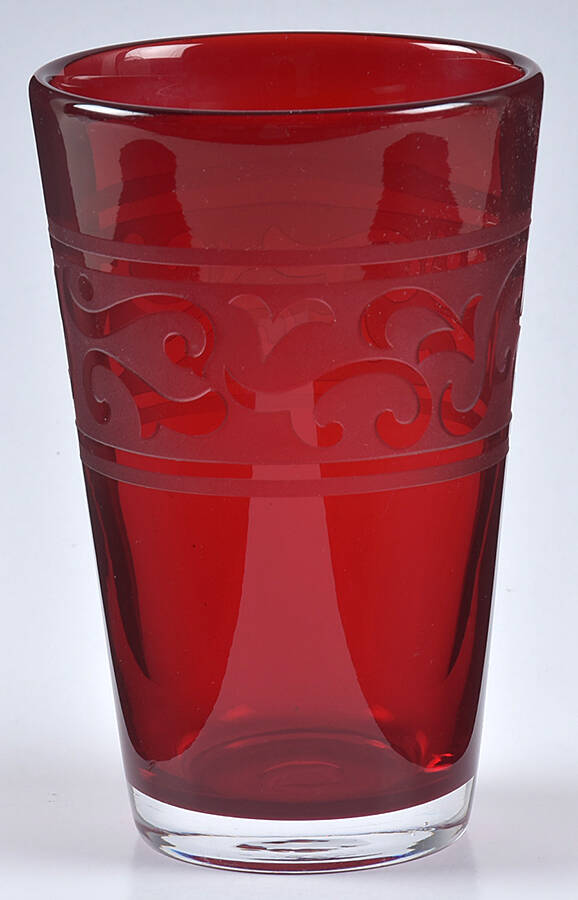 Renaissance Ruby Highball Glass by Artland-1