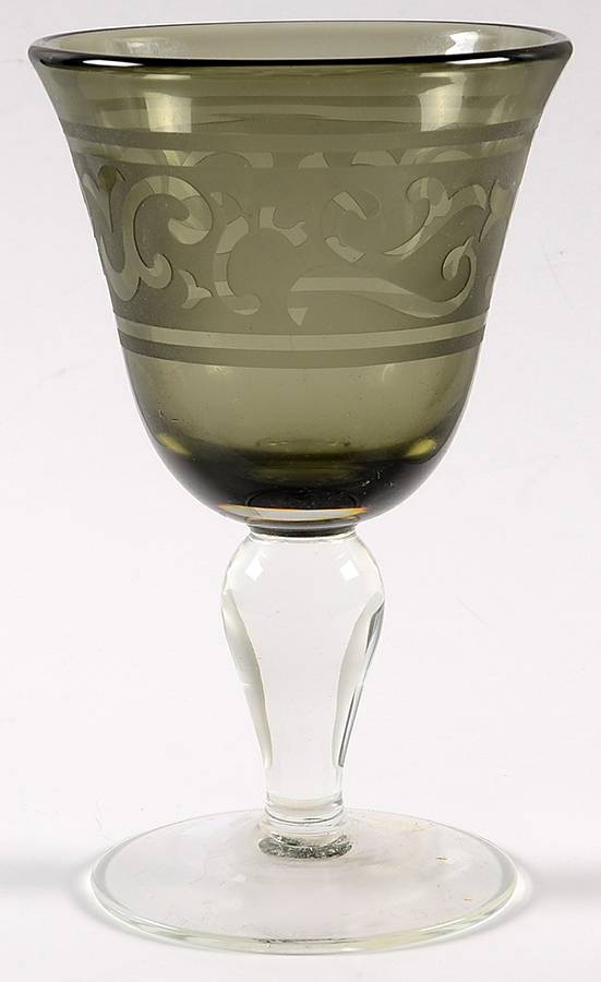 Renaissance Smoke Wine Glass by Artland-1