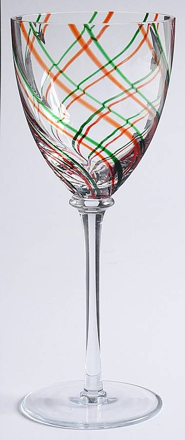 Peppermint (Green and Red) Wine Glass by Artland-1