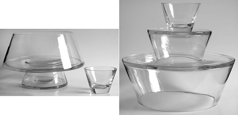 Simplicity (3 Pc) Bowl/Server Set (CRB4, RB4M1, CRB8) by Artland-1